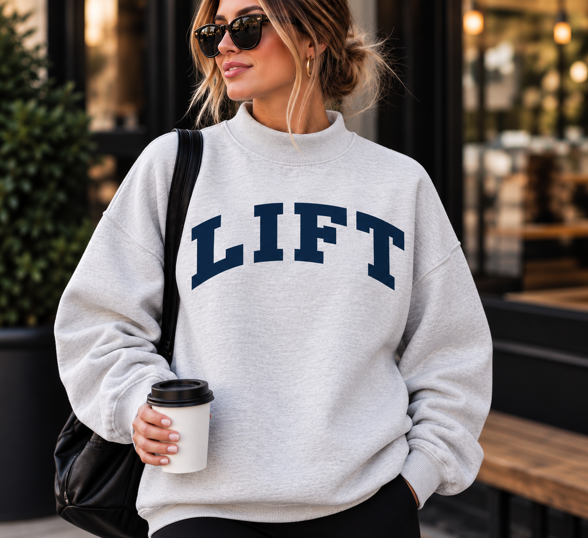 Lift Mockneck Sweatshirt
