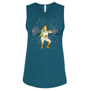Princess of Powers Cleans - Ladies Muscle Tank