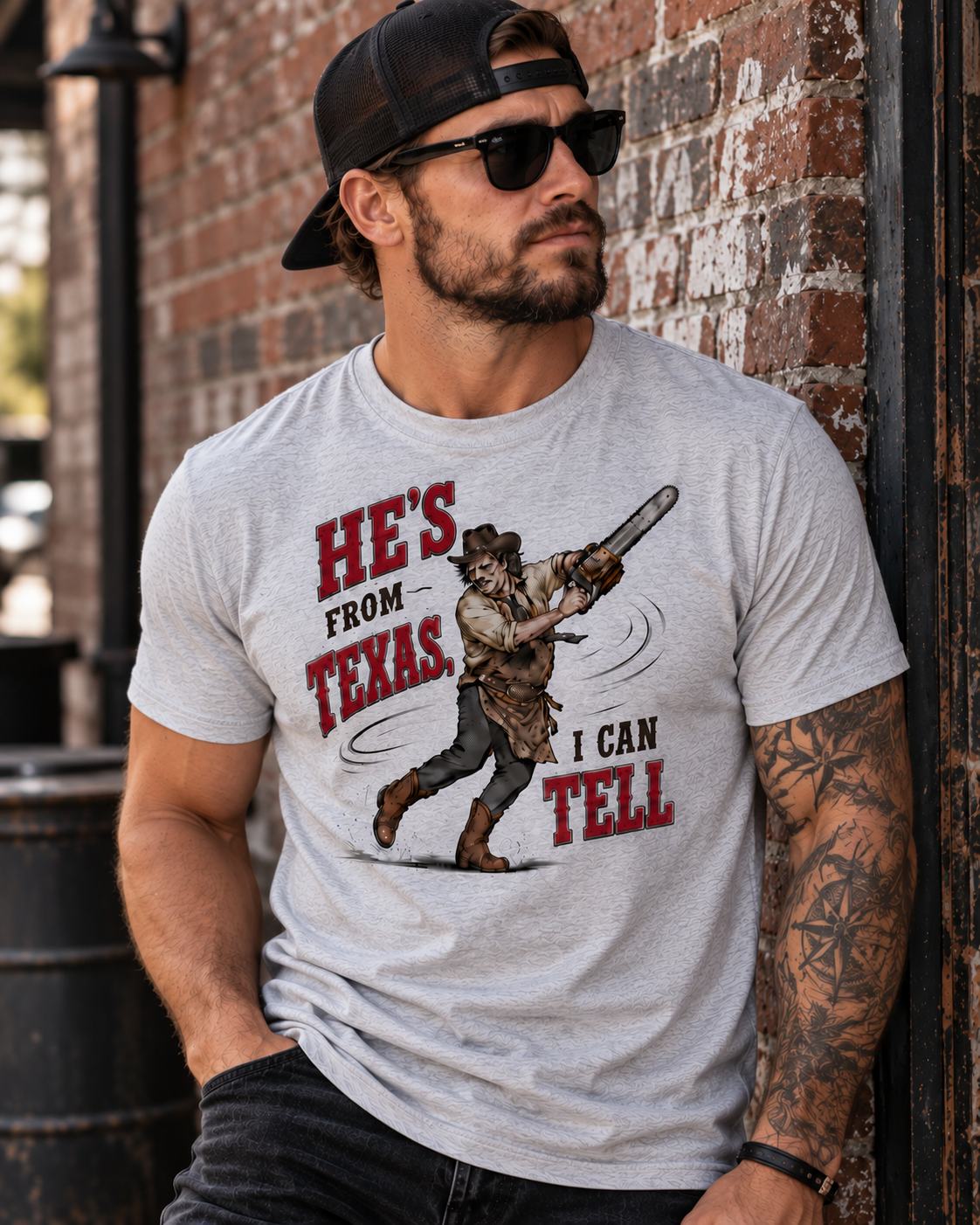 He's From Texas - Tee