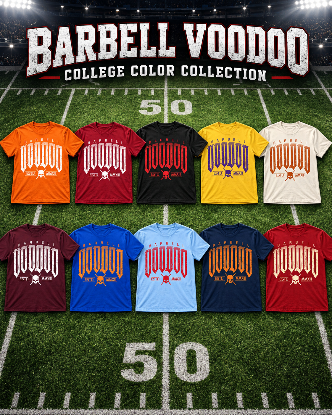 Barbell VooDoo College Color Collection