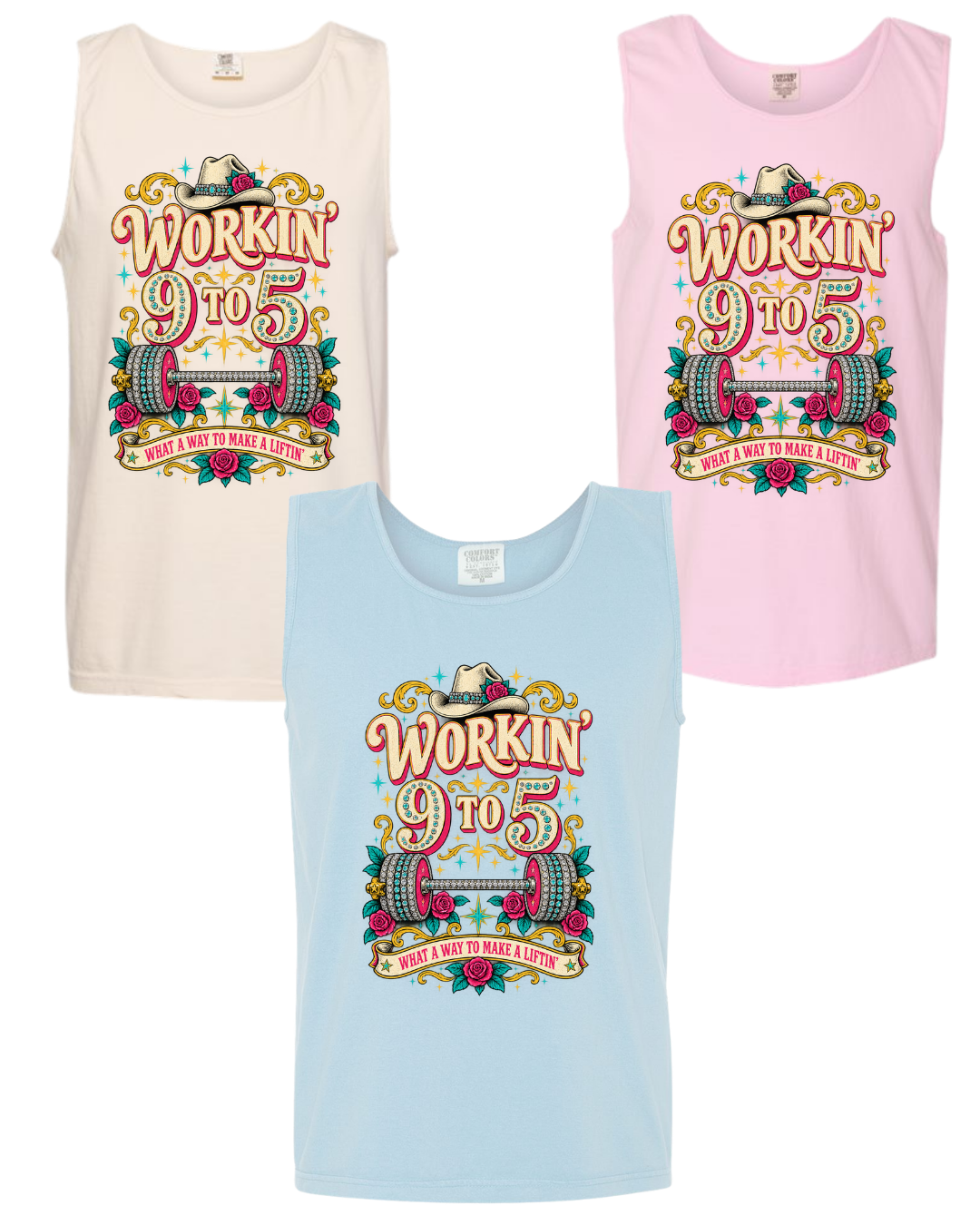 Workin 9-5 -Unisex Tank