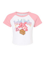 Swear Bears- Ladies Raglan Crop
