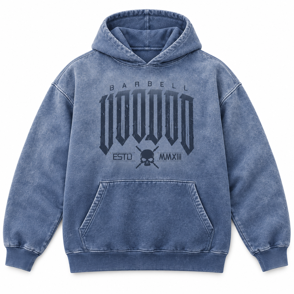 Old English Distressed Hoodie