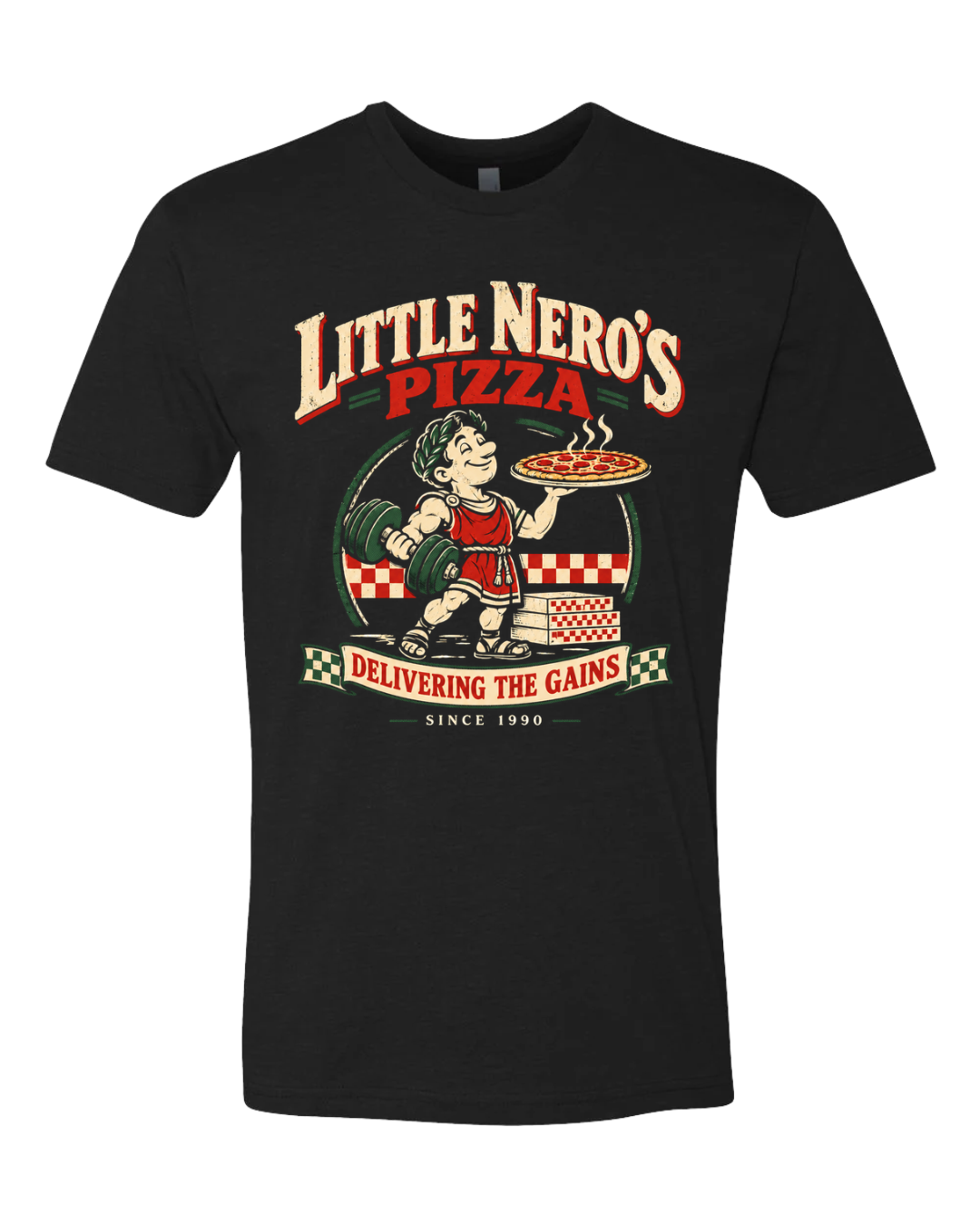 Little Nero's Pizza- Tee