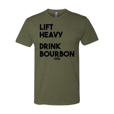 Lift Heavy, Drink Bourbon - Tee