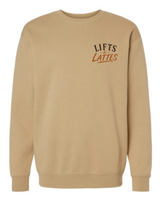 Lifts and Lattes - Crewneck Sweatshirt