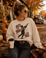 He's from Texas - Crewneck Sweatshirt